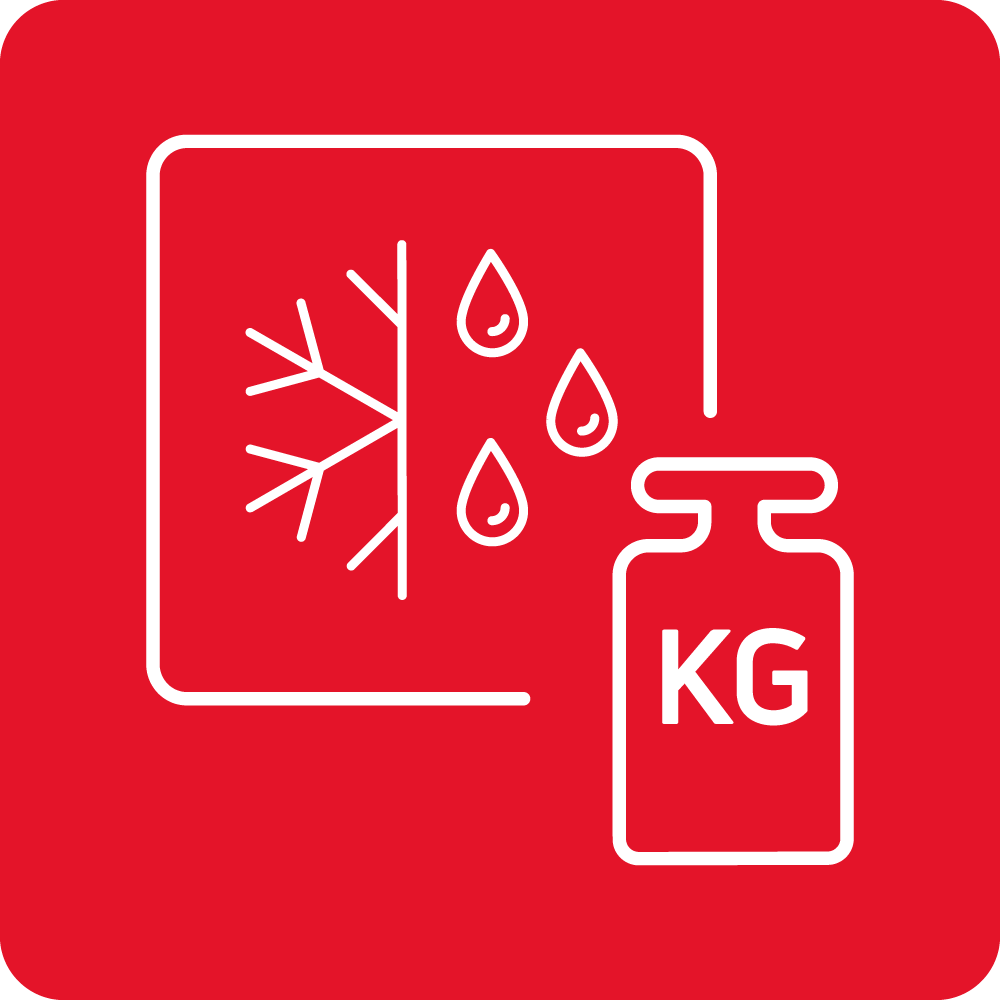 Defrosting by weight